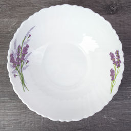 Салатник 650 мл 175 мм тарелка глубокая / TW-70 (7131-3) /уп 48/ Букет лаванды - ГалеонТрейд фото 3