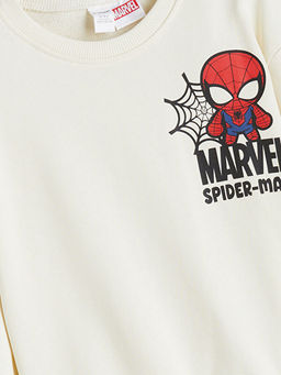 Spider-Man Bask?l? Erkek ?ocuk Sweatshirt