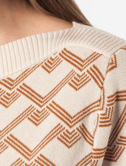 Эластичное платье из вискозы двухцветной вязки - Vilatte фото 3