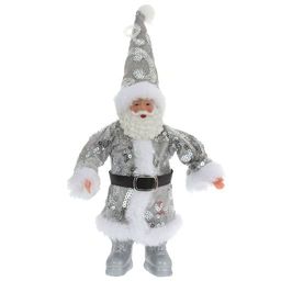 Дед Мороз, L12 W4 H24 см (без колпака Н17 см), 2в.