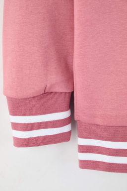 Siyah Regular/Normal Kesim Triko Bantl? Nak?sl? Sweatshirt TMNAW26SW00066 - Trendyolmilla фото 6