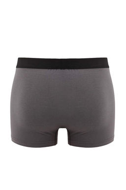 Cok Renkli 3lu Paket Desenli/Duz Pamuklu Boxer TMNAW25BX00009 - Trendyolmilla фото 3