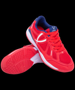 БЕЗ УПАКОВКИ Бутсы зальные JOGEL Bravo JSH103, красный, детский