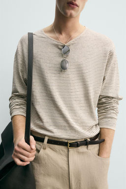 JERSEY RAYAS MEZCLA ALGOD?N / Rayas - Zara фото 6