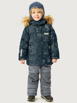 Костюм 7з1126 океан/черный