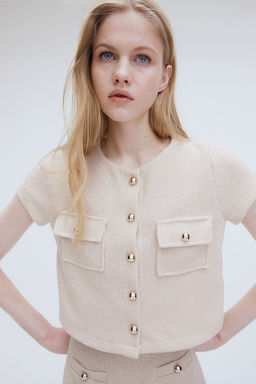 Top en punto gofrado - H&m фото 4