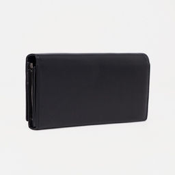 Кошелёк на кнопке, цвет чёрный - Simaland фото 2