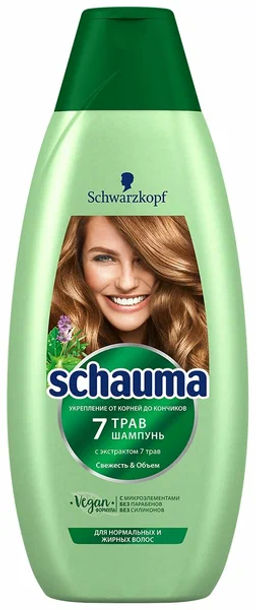 ШАУМА шампунь 650мл 7 трав