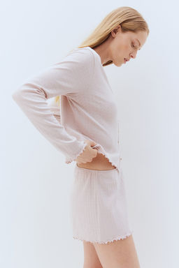 Pijama en pointelle - H&m фото 4