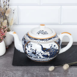 Чайник заварочный 1 л Павлин / JS-11 /уп 24/ - ГалеонТрейд фото 4