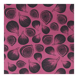 Полет за мечтой К Комплект столовый 4пр: салфетка сервировочная 45х45см, хлопок Премиум 186г/м2, фиолетовый/белый, Домашняя мода (Россия)