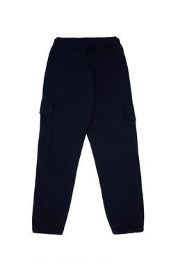 Темно-синие брюки из плотной ткани для девочек Неожиданная скидка в корзине - U.s. polo assn фото 3