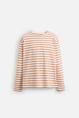 STRIPED JACQUARD T-SHIRT - Zara фото 7
