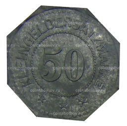 50 пфеннигов Германия Нотгельд Эрнст Кехлич