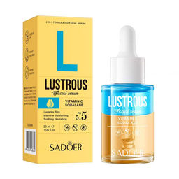 SADOER Осветляющая сыворотка для лица с витамином С, 30 мл.