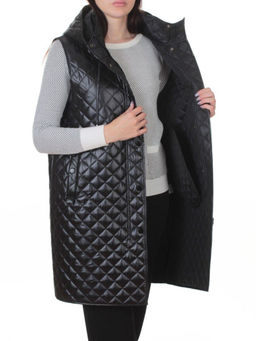 802 BLACK Жилет утепленный женский (50 гр. синтепон) - Fashion фото 7