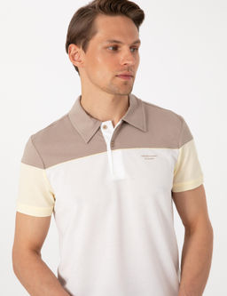 Ekru Slim Fit Ti__rt - Pierre cardin фото 2