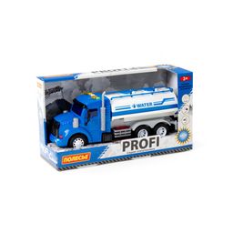 Профи, поливочный автомобиль инерционный (со светом и звуком) (синий) (в коробке) - Полесье фото 7