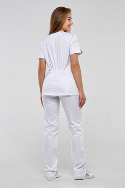 Костюм хирургический 185 CVC. Цвет: белый - Стильб фото 6