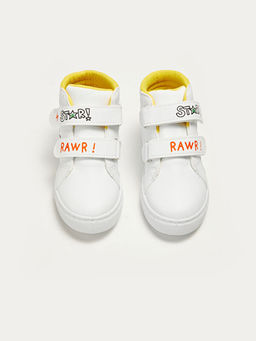 Deri G?r?n?ml? C?rt C?rtl? Erkek ?ocuk Spor Ayakkab? - Waikiki фото 3