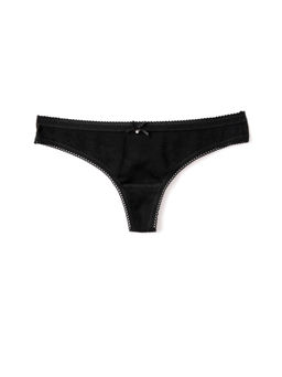 CONTE Трусы стринг ULTRA SOFT LST 795 (в коробке) nero - Conte elegant фото 3