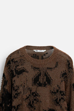 LIMITED EDITION SHINY OPENWORK SWEATER - Zara фото 10
