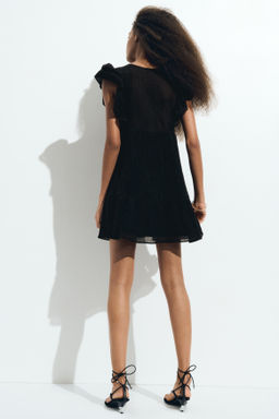 Vestido con ribetes de volante - H&m фото 4