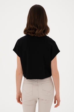 Kad_n Siyah Ti__rt Sepette S_rpriz _ndirim - U.s. polo assn фото 5