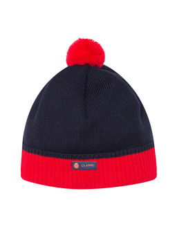 Шапка вязаная черная