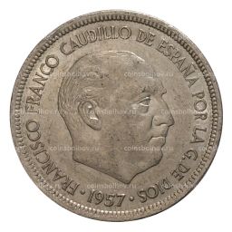 5 песет 1957 (69) года