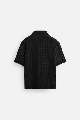 OPEN JACQUARD SHIRT - Zara фото 3