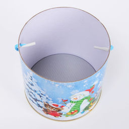 Подарочная новогодняя коробка - тубус Игра в снежки 120?120 мм - Simaland фото 5