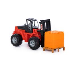 Автокар + конструктор Супер-Микс - 30 элементов на поддоне (в сеточке) - Полесье фото 5