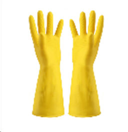 Перчатка для мытья посуды силиконовая Размер М / B9707 /уп 300/ОРР