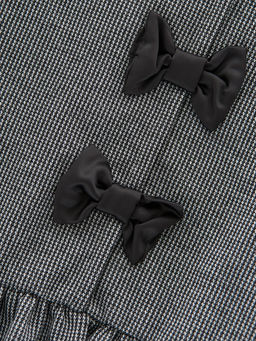 Платье (сарафан) в клетку UD 6181 черная клетка - Mini maxi фото 6