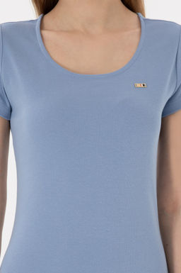 Kad_n Mavi _rme Elbise Sepette S_rpriz _ndirim - U.s. polo assn фото 5