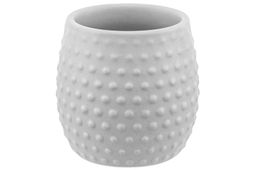 Банка д/хранения 190 мл 7,2*7,2*7,5 см Пузырьки светло-серая + бамб. крышка с сил. упл. - Elan gallery фото 5