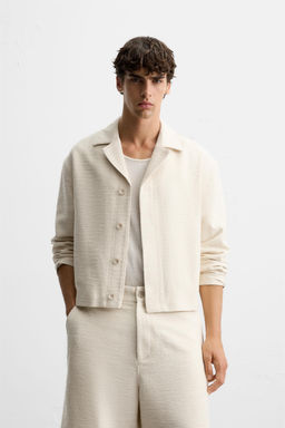 TEXTURED OVERSHIRT - Zara фото 2
