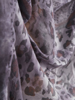 Большой, красивый платок из вареного хлопка. Рисунок на полотно наносится вручную - Tantino фото 5