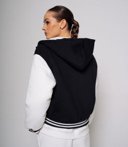 Бомбер #КТ2613, черный - Dommod фото 4