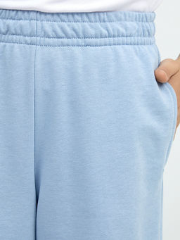 Свободные шорты в голубом цвете для мальчиков - Mark formelle фото 4