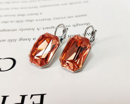 Серьги с чешскими кристаллами