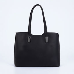 Сумка женская TEXTURA, тоут, средний размер, цвет чёрный