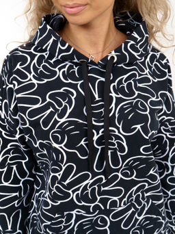 932 Худи "Черный/микки"