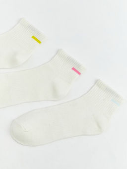 ?izgili Kad?n Patik ?orap 3l?