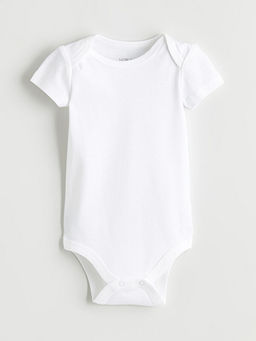 Basic Unisex Bebek ??t??tl? Bodysuit
