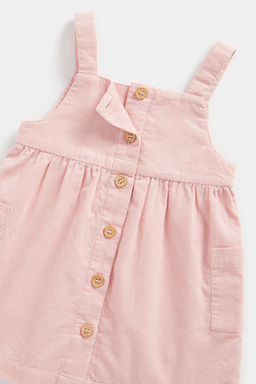 MOTHERCARE / Сарафан из вельвета с футболкой и колготками в комплекте  фото 5