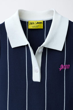 TOP POLO RAYAS PENN  / Marino oscuro - Zara фото 3