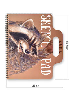 Скетчпад 295х260 мм, 60 л, блок - белый офсет 120 г/м?, арт. 59741 ЕНОТ - Феникс+ фото 6