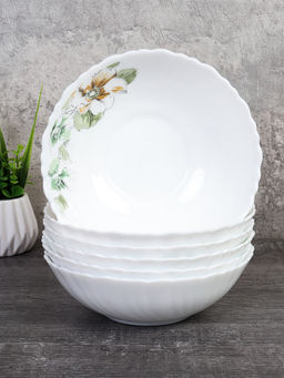 Набор суповых тарелок 480 мл 155 мм / TW-60 (7364) /уп 12/ Графические цветы - Галеонтрейд фото 2